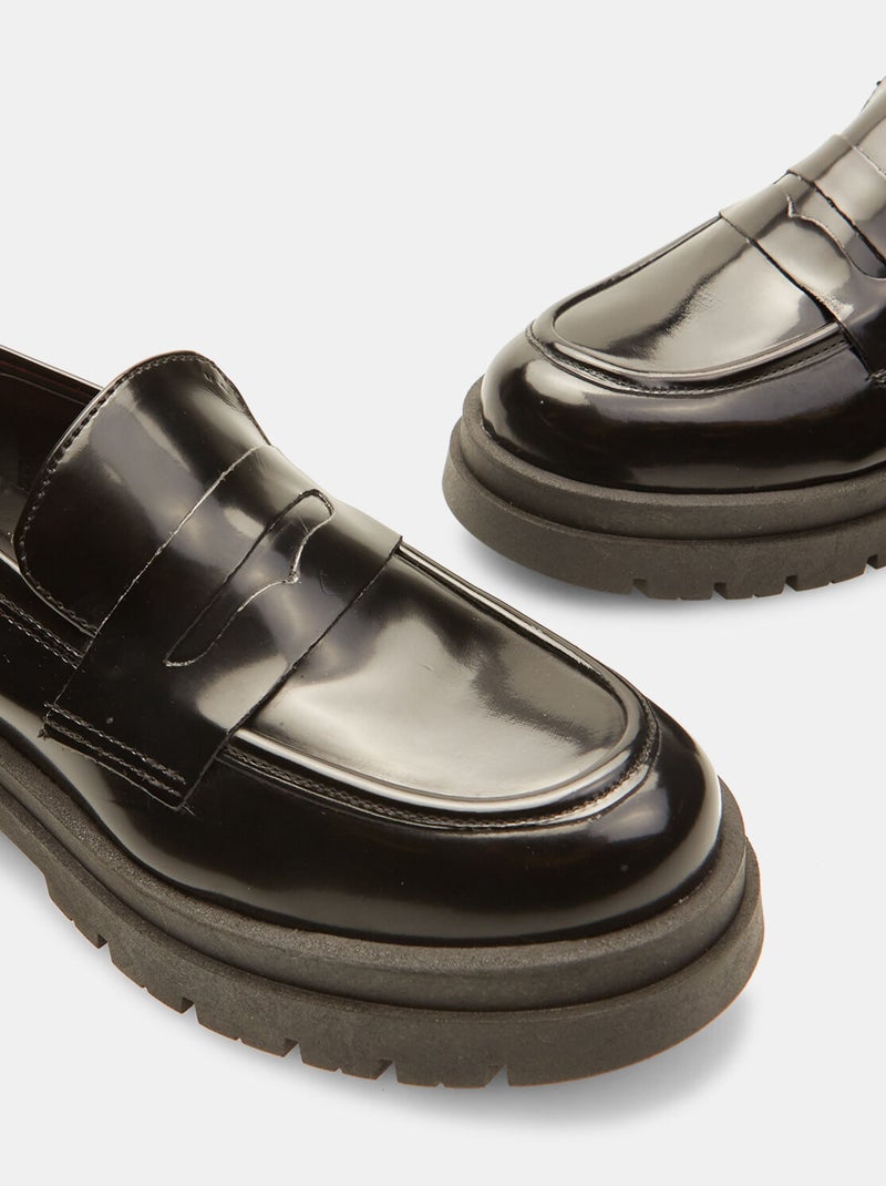 Mocassin Bata Red Label Noir - Kiabi