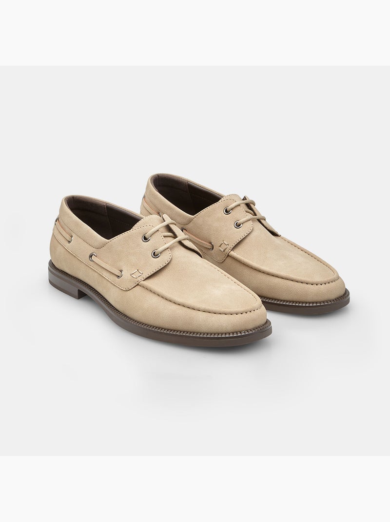 Mocassin bateau Bata Beige - Kiabi