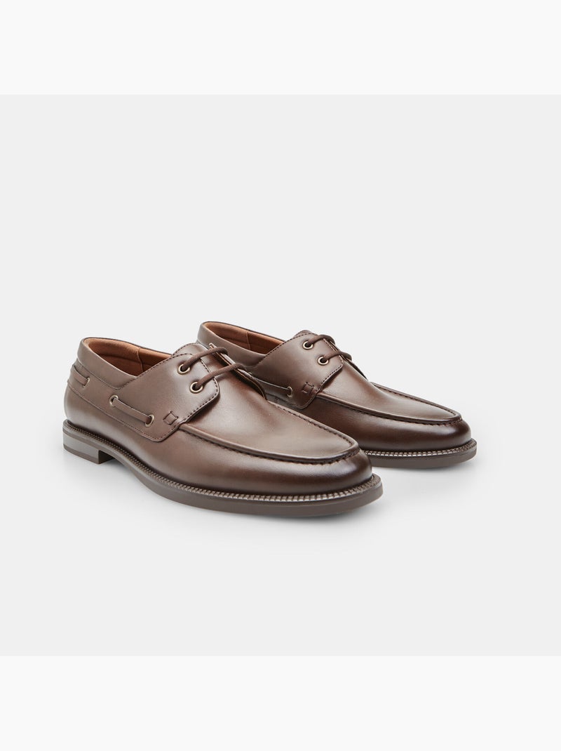 Mocassin bateau Bata Marron - Kiabi