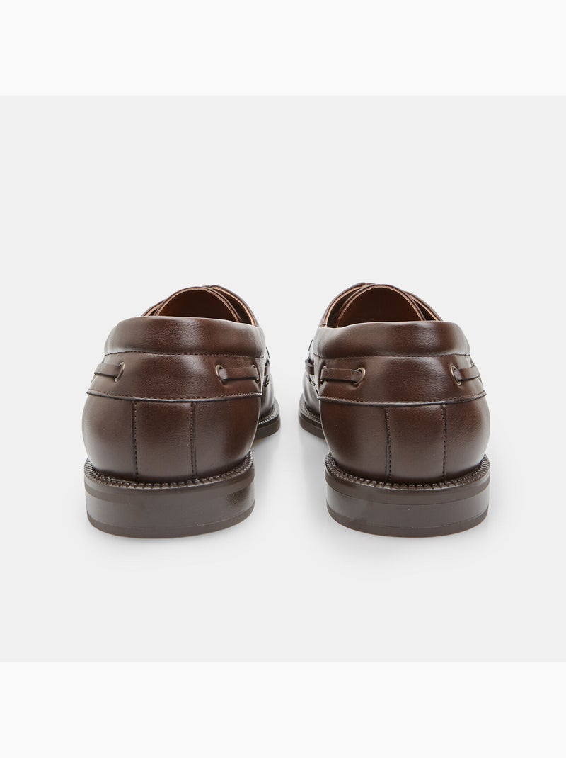 Mocassin bateau Bata Marron - Kiabi