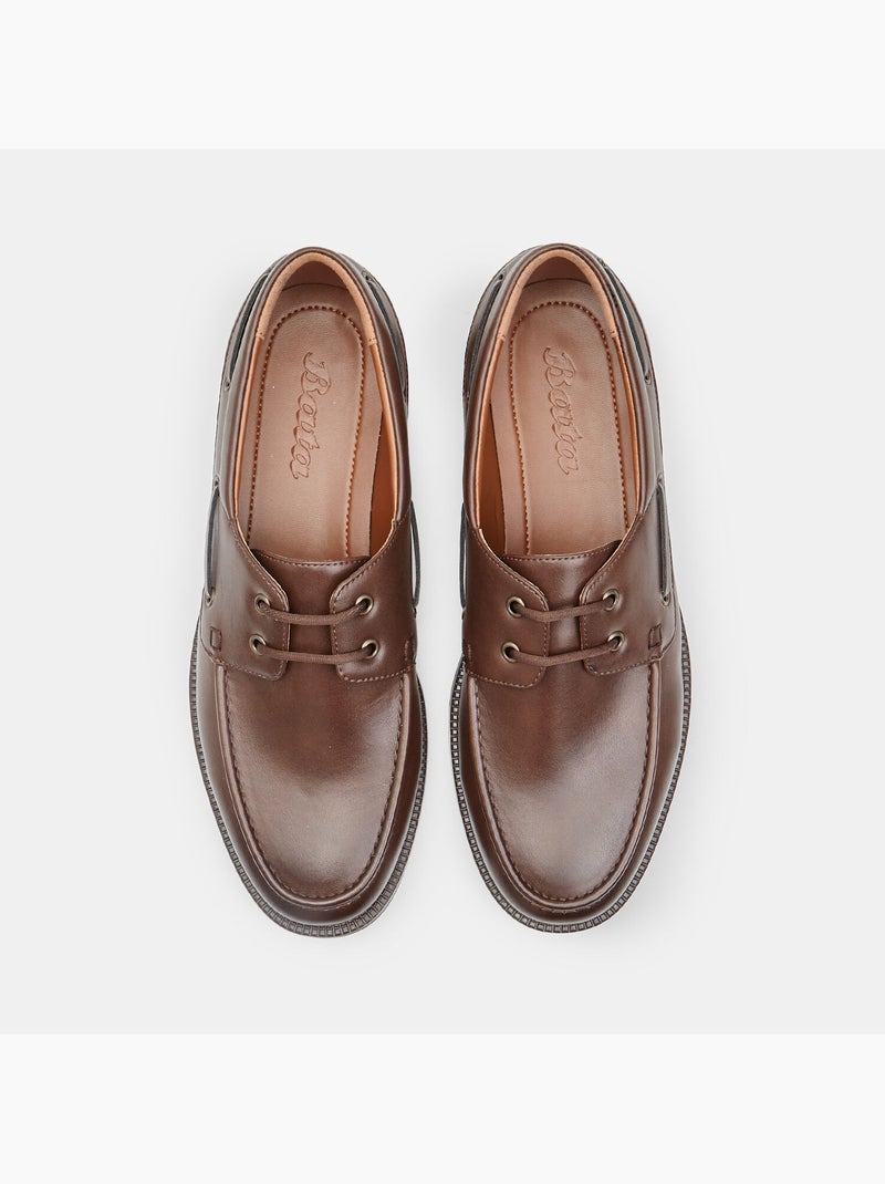 Mocassin bateau Bata Marron - Kiabi