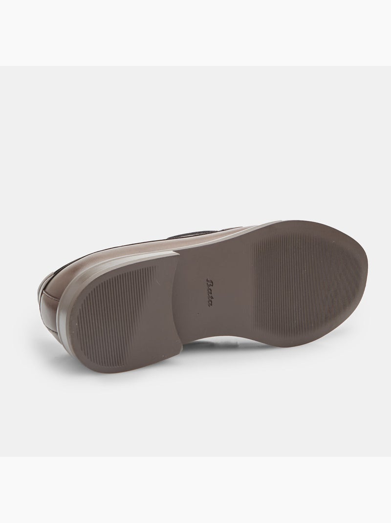 Mocassin bateau Bata Marron - Kiabi