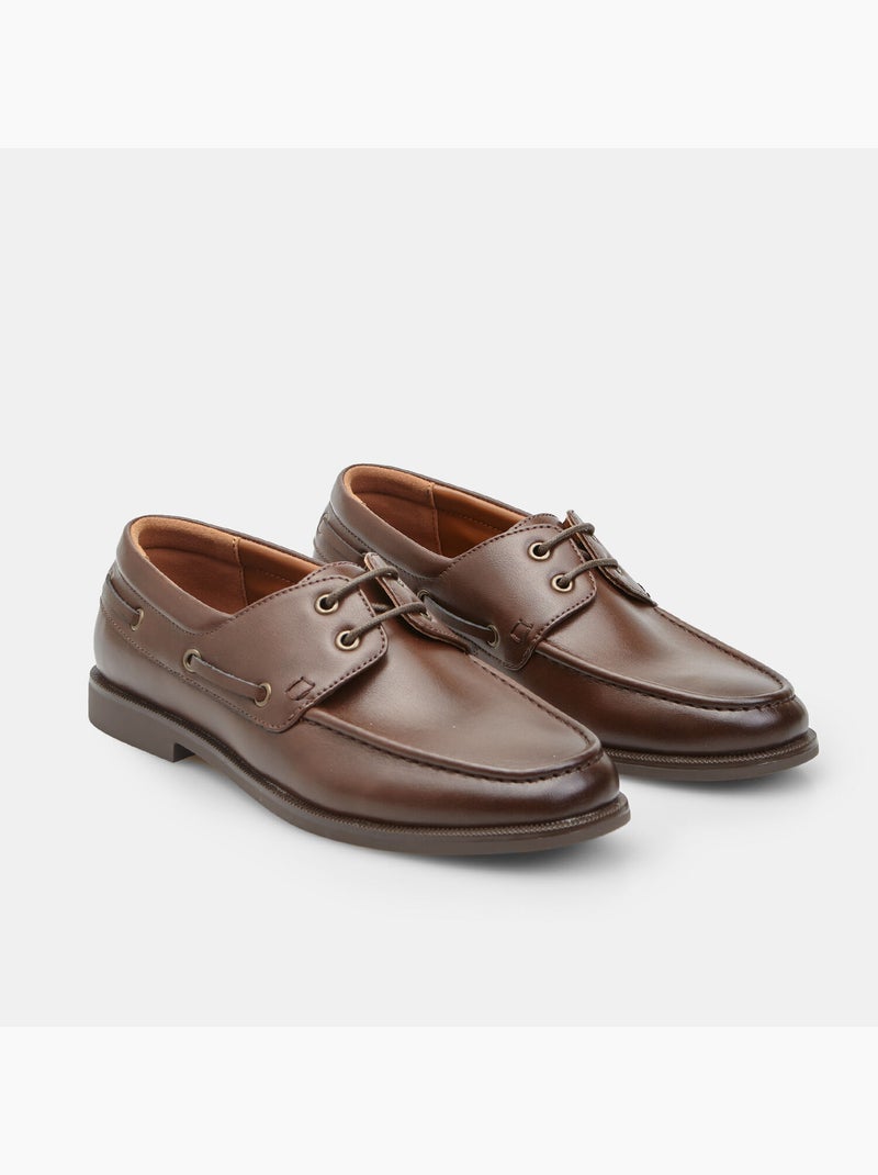 Mocassin bateau Bata Marron - Kiabi
