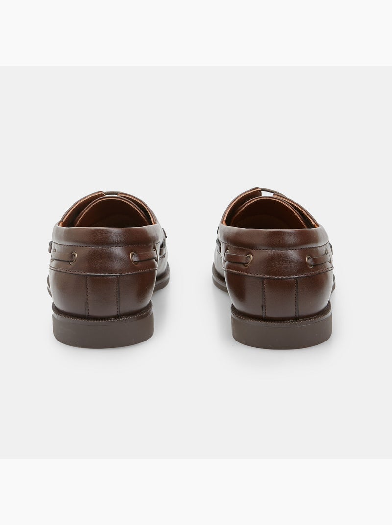 Mocassin bateau Bata Marron - Kiabi