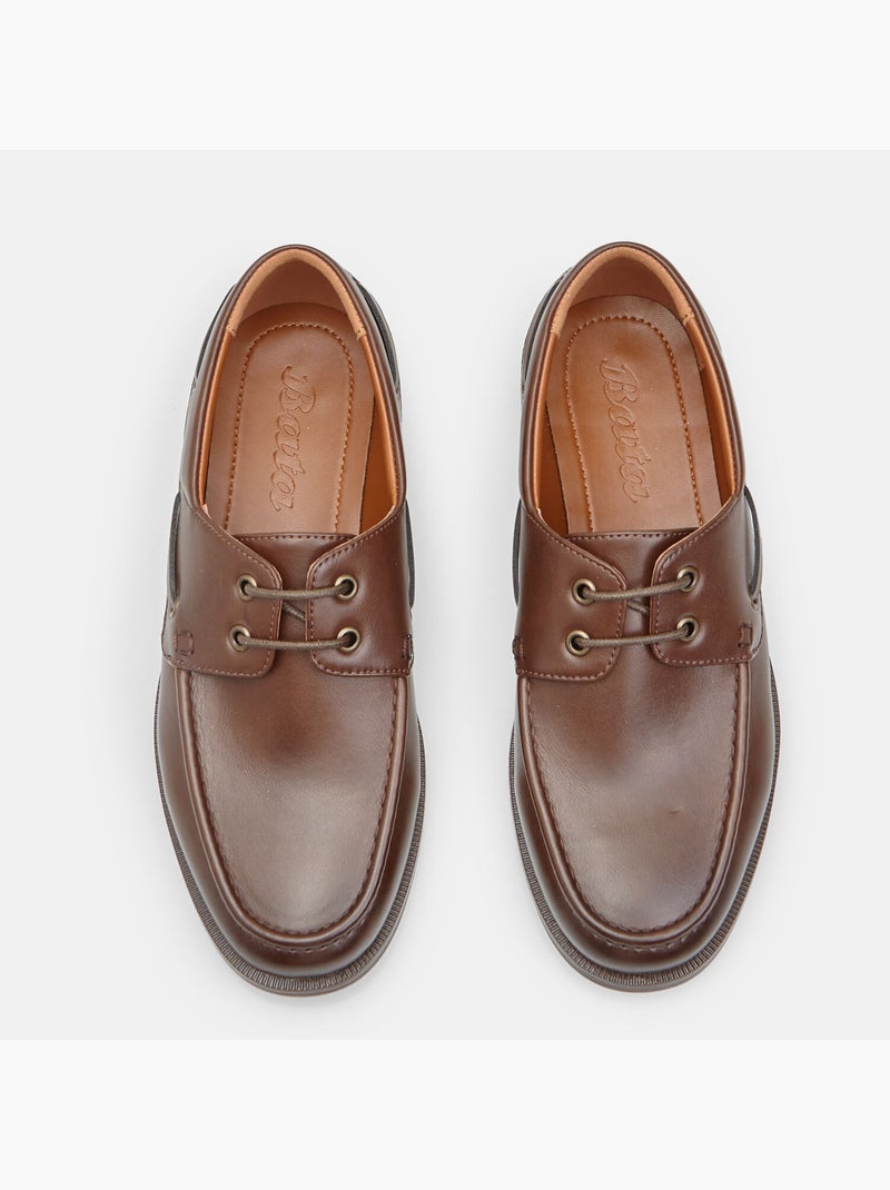 Mocassin bateau Bata Marron - Kiabi