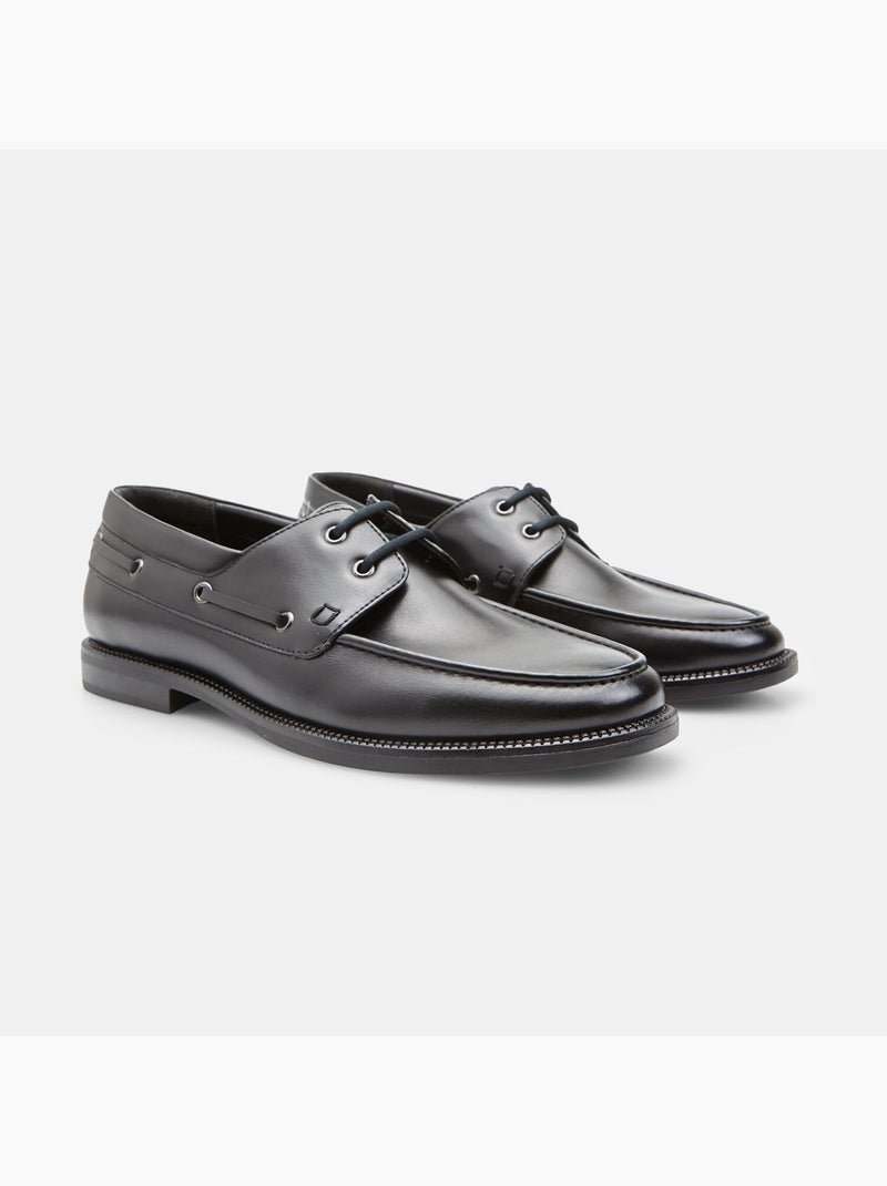 Mocassin bateau Bata Noir - Kiabi