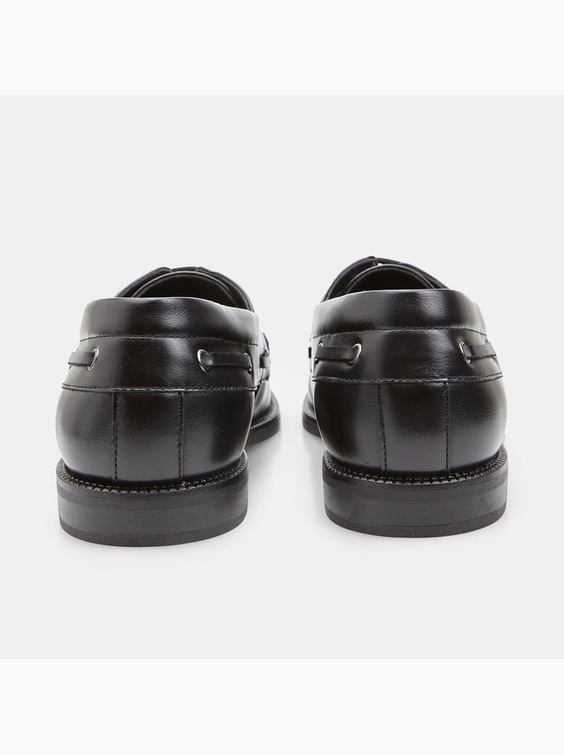 Mocassin bateau Bata Noir - Kiabi