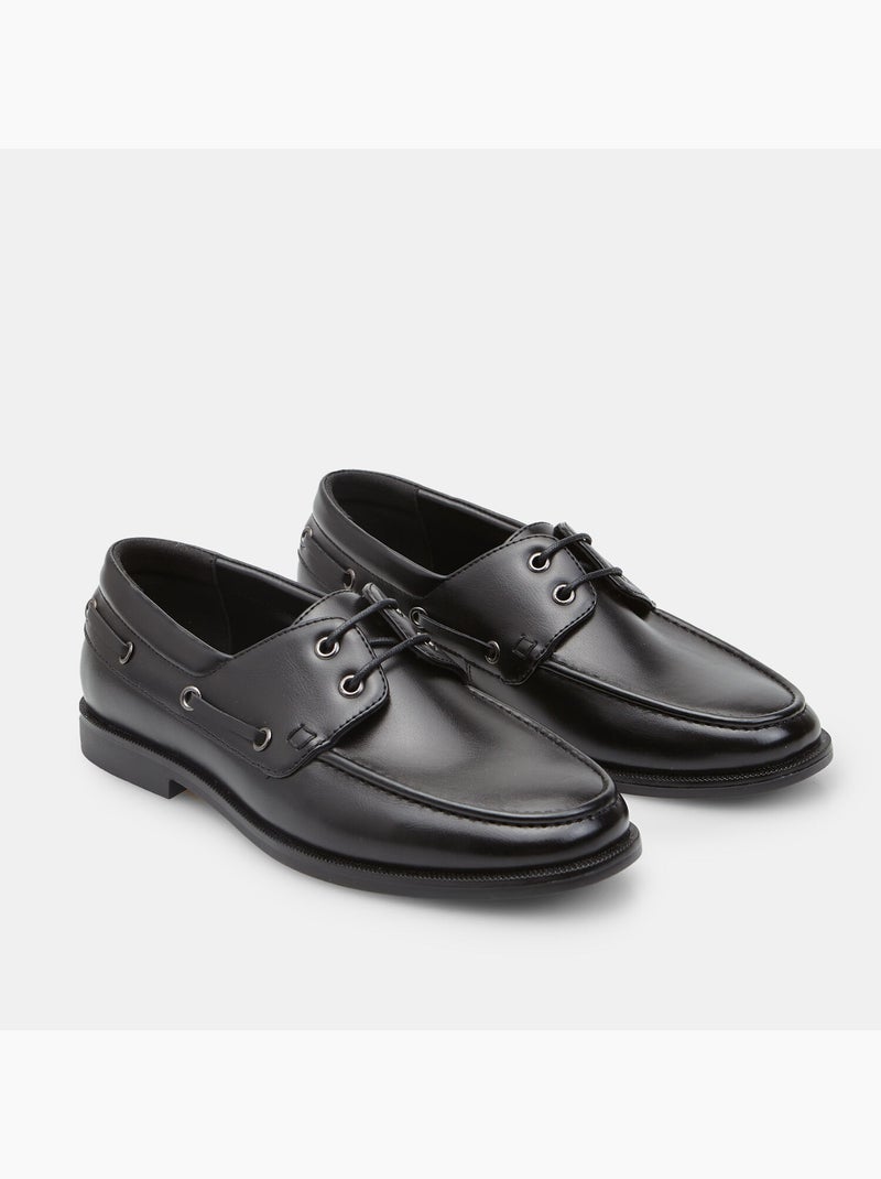 Mocassin bateau Bata Noir - Kiabi