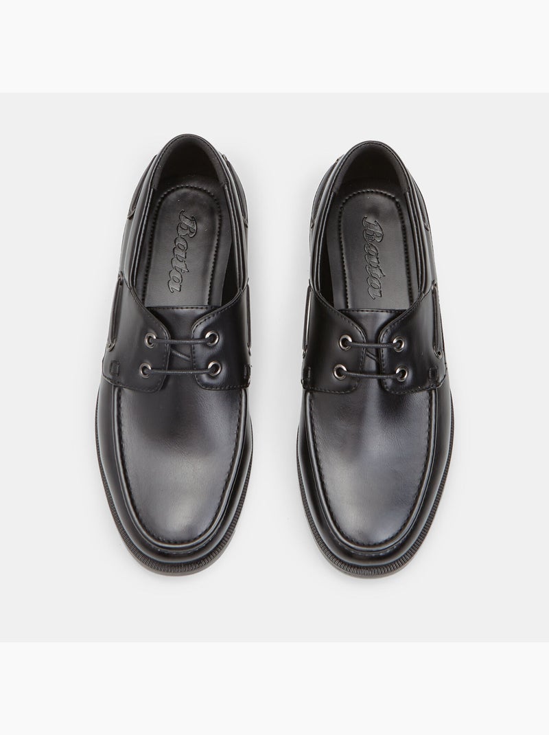 Mocassin bateau Bata Noir - Kiabi