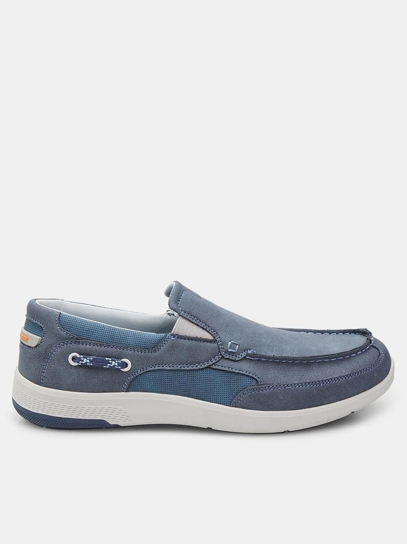 Mocassin comfortables BATA Bleu - Kiabi
