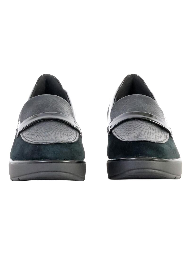 Chaussures Forever Link DANA-62K Pour Fille - Cuir Noir, Taille 4 (enfant) - NEUF Sans Boîte