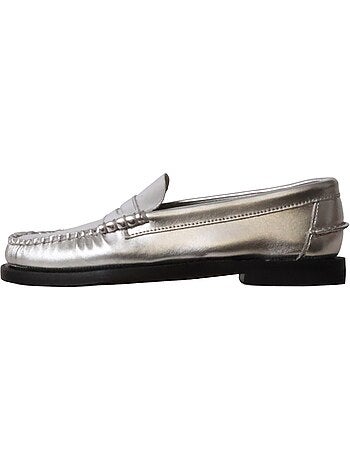 Mocassin Cuir Docksides Sebago Dan Met Woman