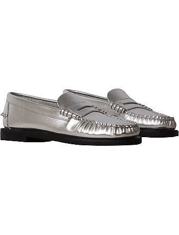 Mocassin Cuir Docksides Sebago Dan Met Woman