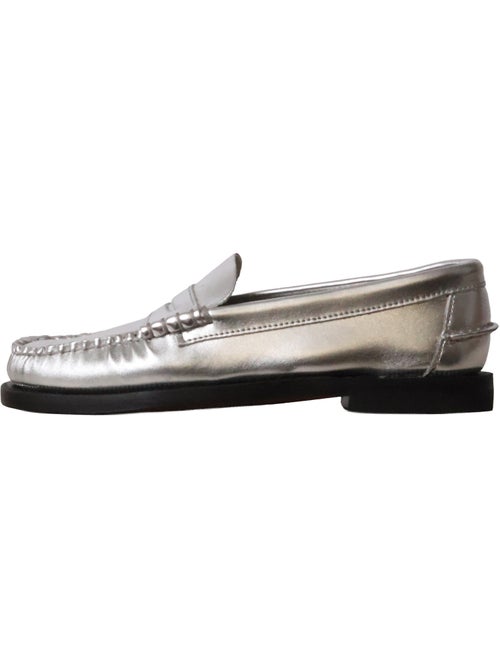 Mocassin Cuir Docksides Sebago Dan Met Woman - Kiabi