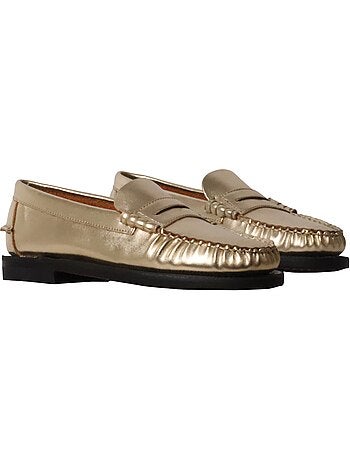 Mocassin Cuir Docksides Sebago Dan Met Woman
