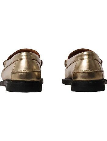 Mocassin Cuir Docksides Sebago Dan Met Woman