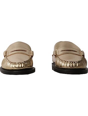 Mocassin Cuir Docksides Sebago Dan Met Woman
