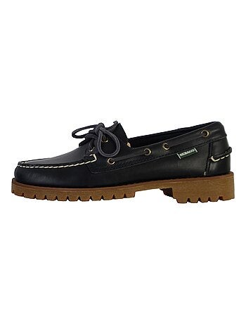 Mocassin Cuir Docksides Sebago Ranger Waxy