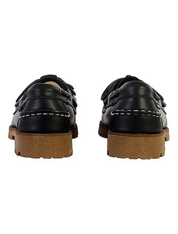 Mocassin Cuir Docksides Sebago Ranger Waxy