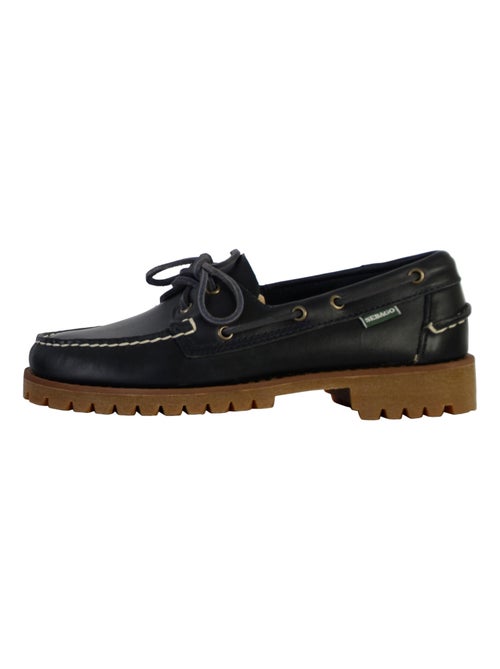 Mocassin Cuir Docksides Sebago Ranger Waxy - Kiabi