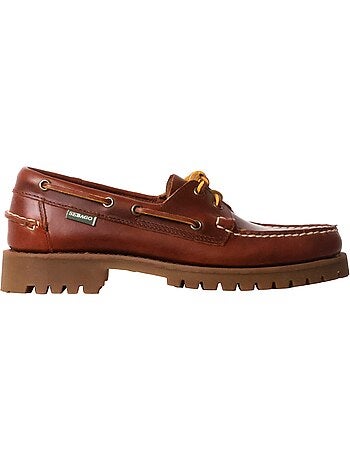Mocassin Cuir Docksides Sebago Ranger Waxy