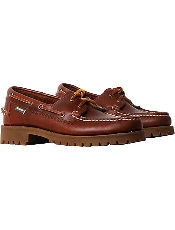 Mocassin Cuir Docksides Sebago Ranger Waxy