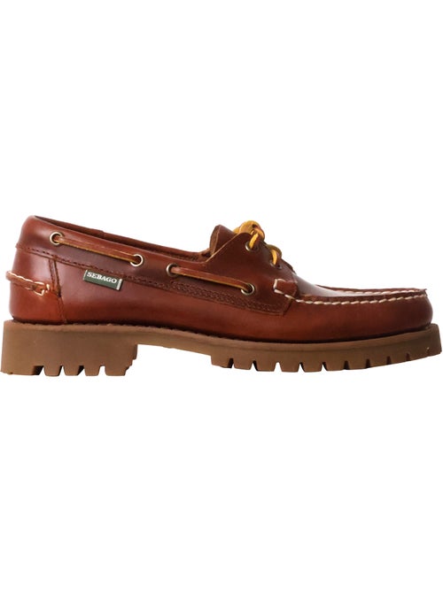 Mocassin Cuir Docksides Sebago Ranger Waxy - Kiabi
