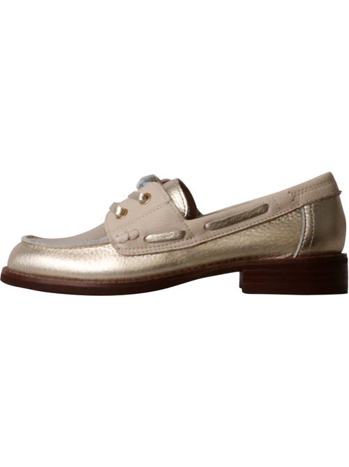 Mocassin Cuir Emilie Karston Flore - Kiabi
