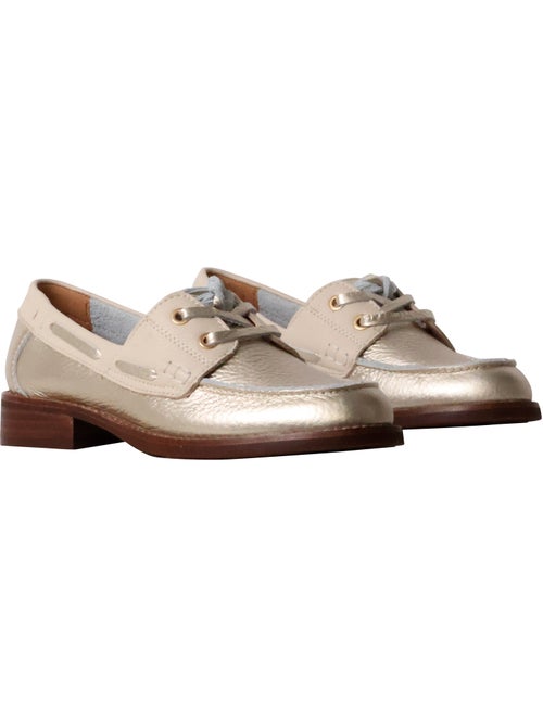 Mocassin Cuir Emilie Karston Flore - Kiabi