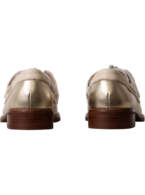 Mocassin Cuir Emilie Karston Flore - Kiabi