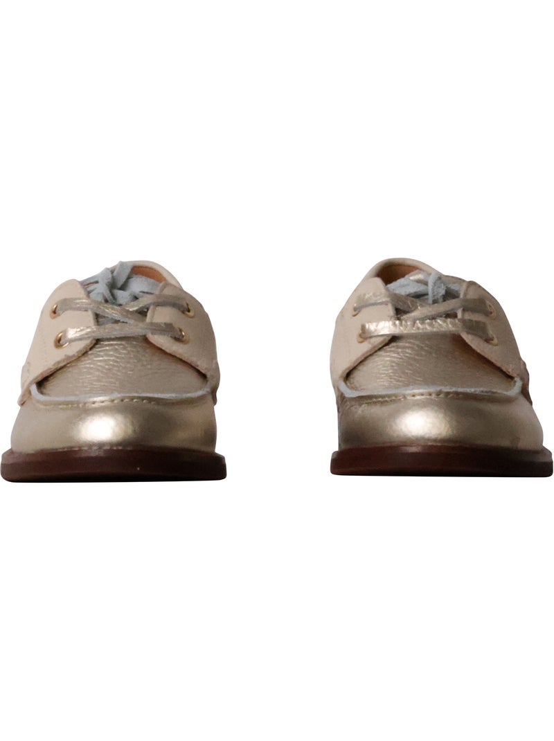 Mocassin Cuir Emilie Karston Flore Blanc nacré - Kiabi