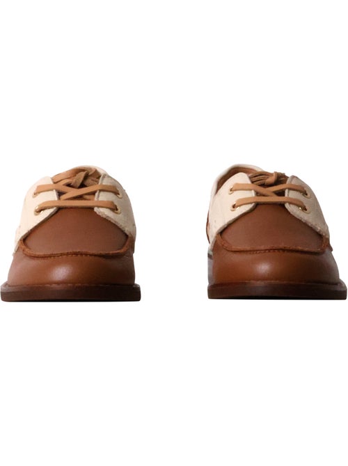 Mocassin Cuir Emilie Karston Flore - Kiabi