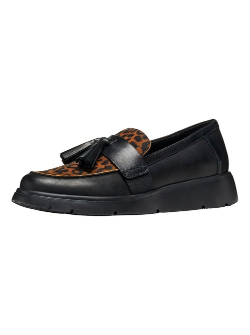 Mocassin Cuir Geox Arlara - Kiabi