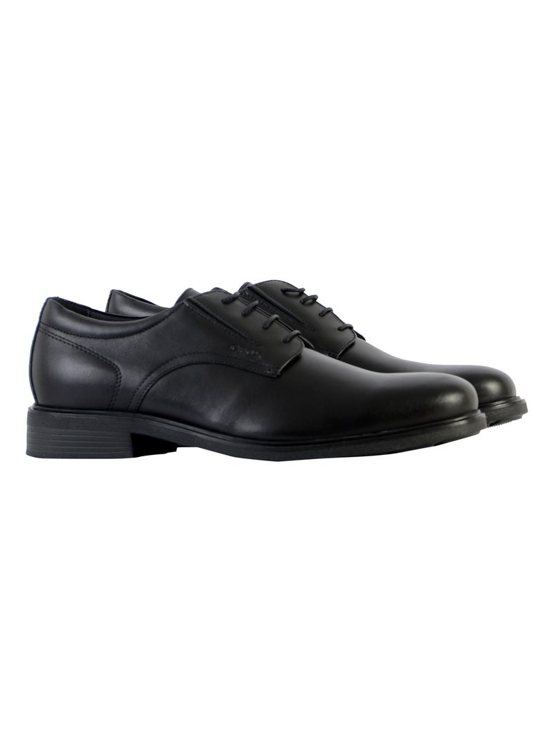Mocassin Cuir Geox Dublin Noir - Kiabi