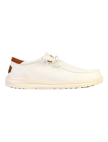 Mocassin Cuir Hey Dude Paul Canvas