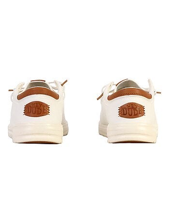 Mocassin Cuir Hey Dude Paul Canvas