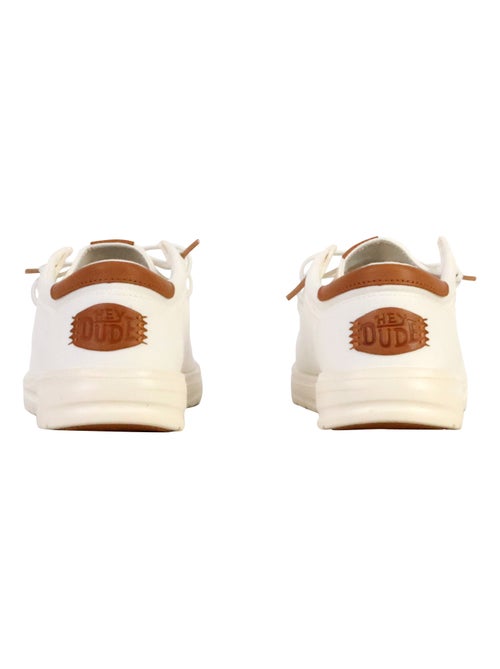 Mocassin Cuir Hey Dude Paul Canvas - Kiabi