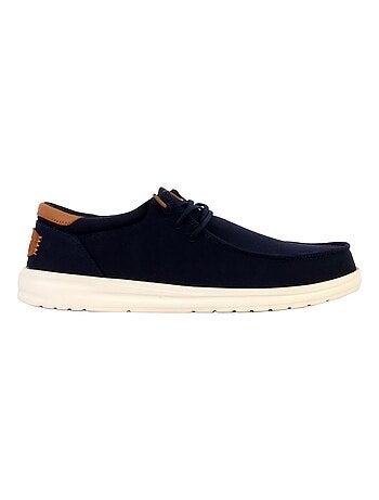 Mocassin Cuir Hey Dude Paul Canvas