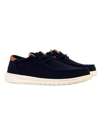 Mocassin Cuir Hey Dude Paul Canvas