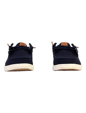 Mocassin Cuir Hey Dude Paul Canvas