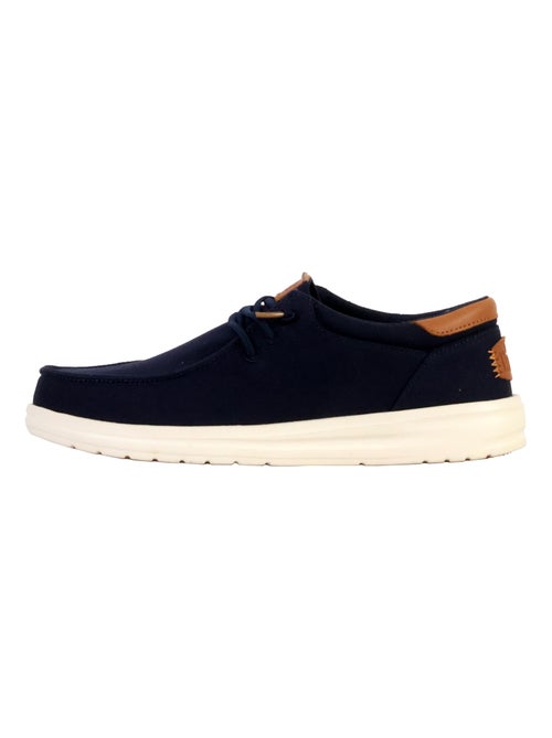 Mocassin Cuir Hey Dude Paul Canvas - Kiabi