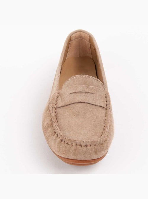 Mocassin Cuir Naturel Purapiel - Kiabi