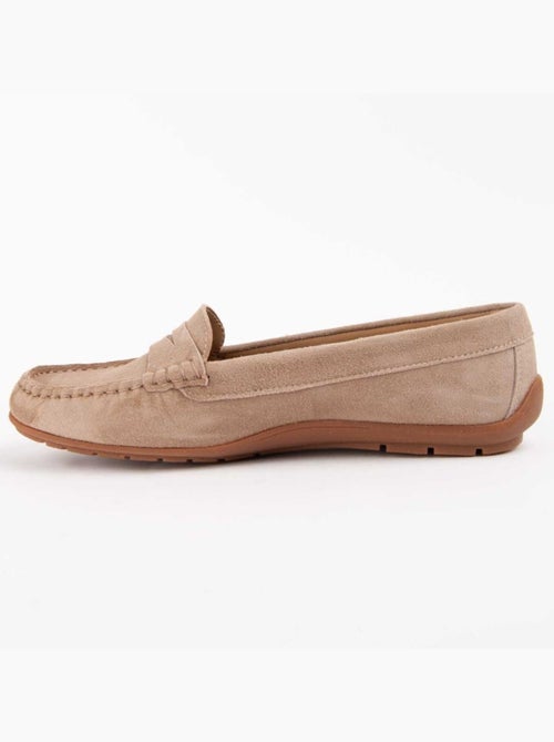 Mocassin Cuir Naturel Purapiel - Kiabi