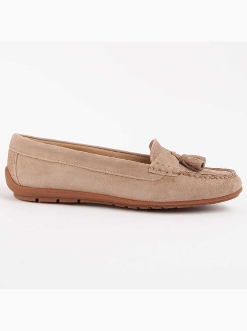 Mocassin Cuir Naturel Purapiel - Kiabi