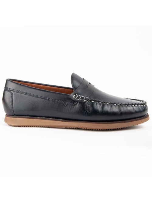 Mocassin Cuir Naturel Purapiel - Kiabi