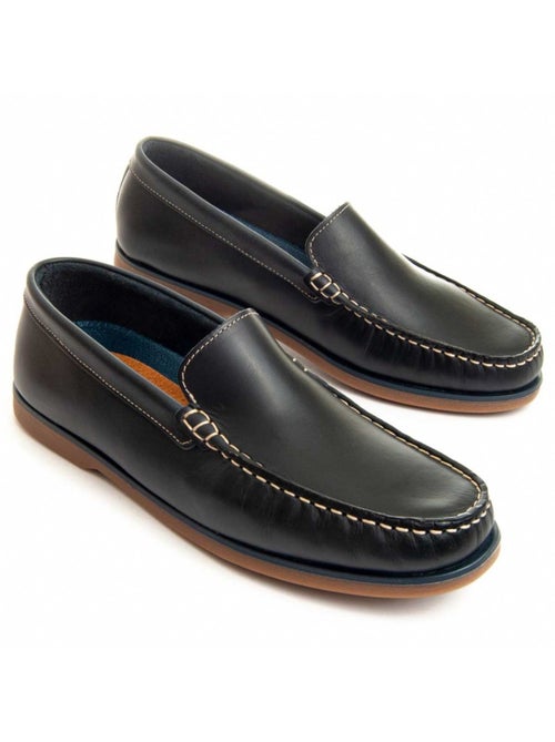 Mocassin Cuir Naturel Purapiel - Kiabi