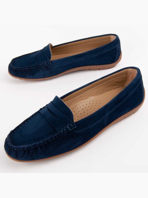 Mocassin Cuir Naturel Purapiel - Kiabi