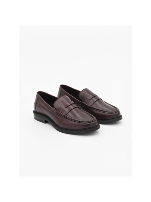 Mocassin Cuir Naturel Purapiel - Kiabi