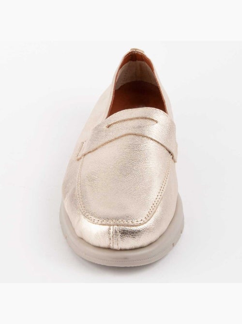 Mocassin Cuir Naturel Purapiel - Kiabi