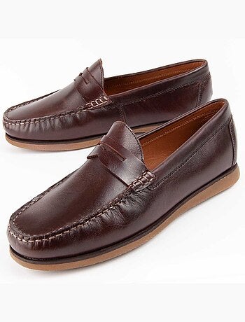 Mocassin Cuir Naturel Purapiel